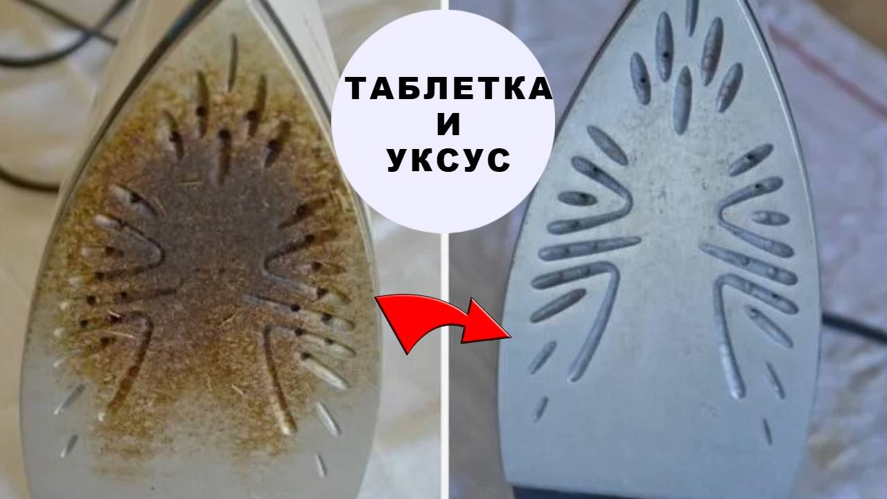 Легко очистить утюг за 30 секунд смотреть онлайн