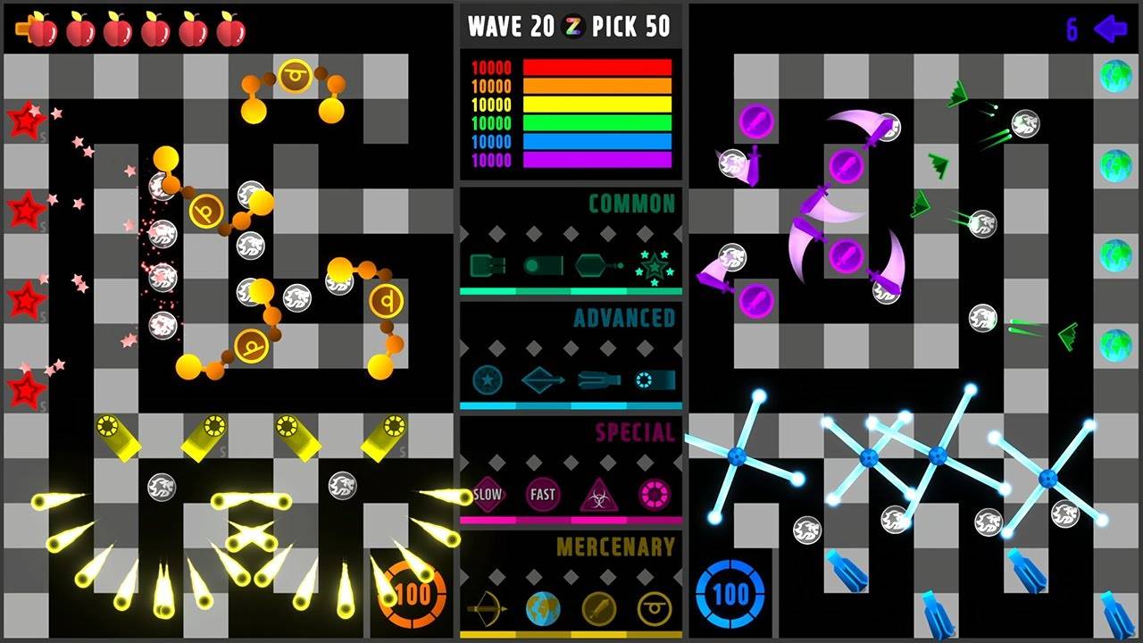 152. 3х3 Совместная башенная защита | 3v3 Cannon Defense | Кто победит? смотреть онлайн