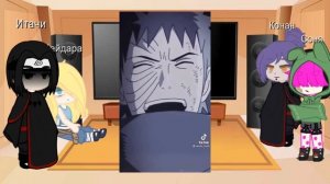 Реакция Акацуки(Не полный состав) на Тоби(Обито) Мое  AU!