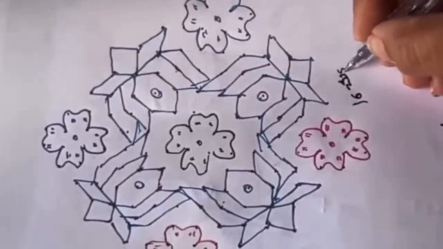 beautiful lotus flower rangoli on 29 May 2024 | video1 смотреть онлайн