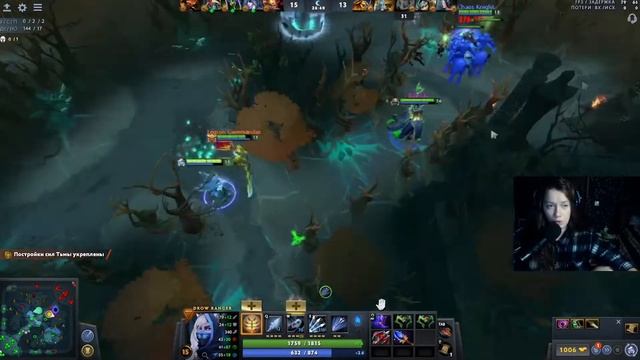 Тот самый аганим, который смог законтрить фантом лансера Drow Ranger 7.32 || Dota 2 смотреть онлайн