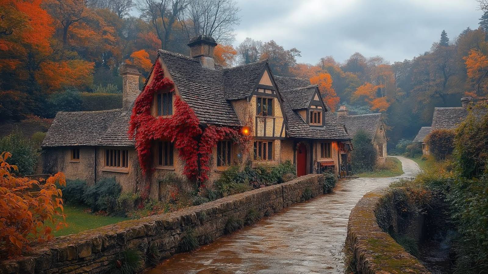 Бибури, Англия. Самая красивая деревня — пешеходная экскурсия в формате 4K HDR | #шариклайф смотреть онлайн