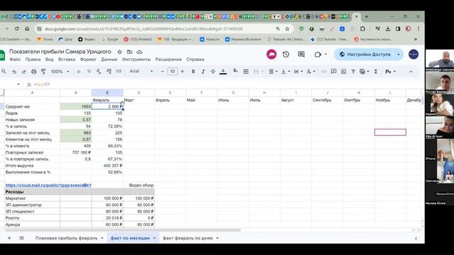Вебинар по планированию . Часть 3