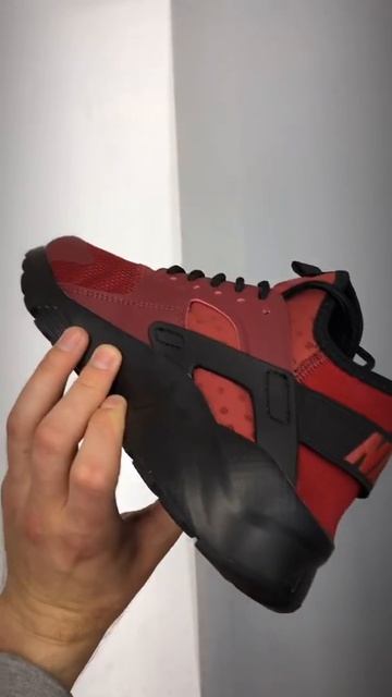 Nike Huarache Ultra бордово-черные