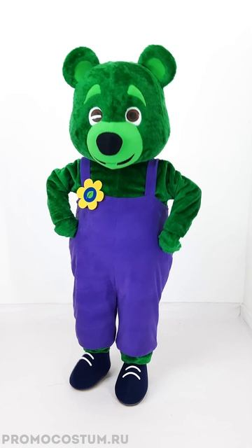 Ростовая кукла зеленый медведь #ростовыекуклы смотреть онлайн