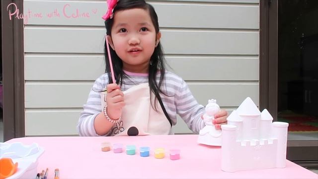 Princess and Castle Painting I Playtime with Celine 2019 смотреть онлайн