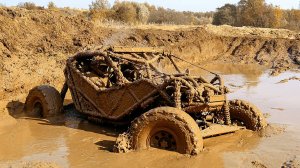 OFF-ROAD! УТОПИЛ монстр багги Constrictor Rockracer