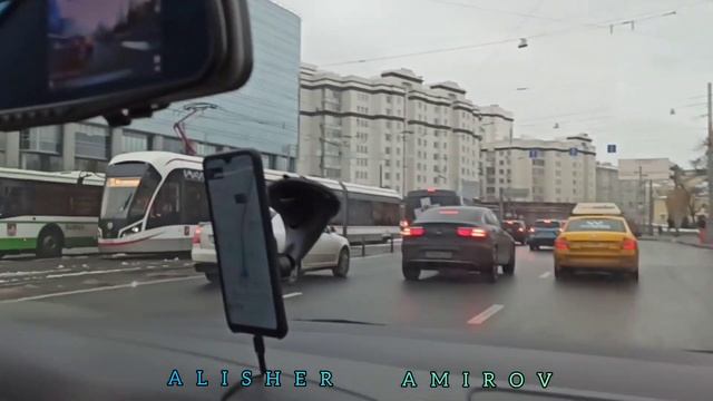 Walking Of Moscow-city  Kommunarka District  At  22.11.2020