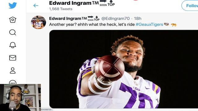 LSU Football BREAKING NEWS: Zach Von Rosenberg to NFL Draft + Should Ed Orgeron switch up OL Depth? смотреть онлайн
