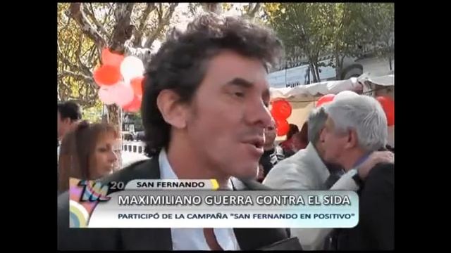 Maximiliano Guerra participó de la campaña contra el SIDA "San Fernando en positivo" (San Fernando) смотреть онлайн