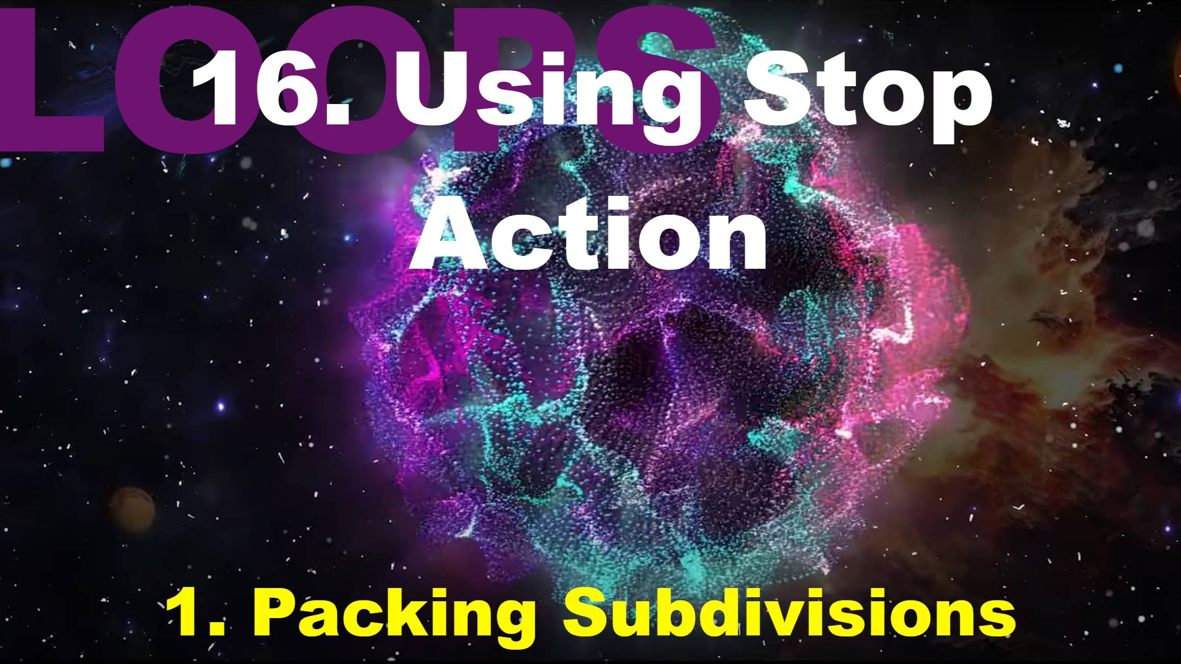 16.1. Packing Subdivisions