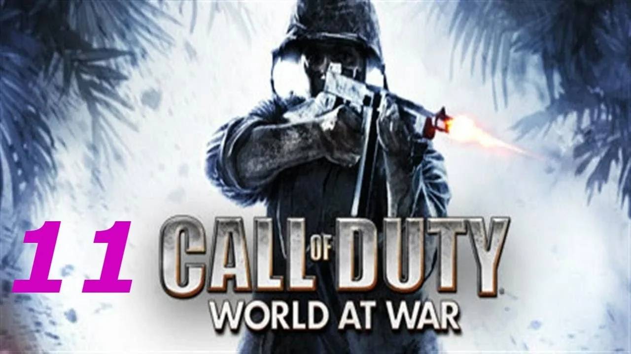 Прохождение Call of Duty: World at War #11 ("Чёрные кошки")