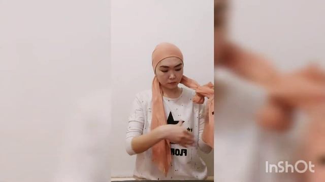 🌺Жаңа орамал тағу үлгісі🌺 смотреть онлайн