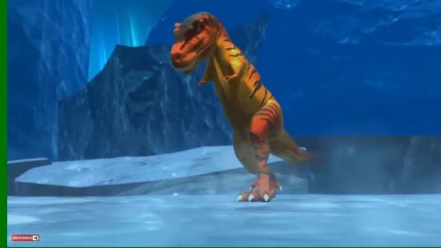 Gigantspinosaurus VS Siamotyrannus (My version) смотреть онлайн