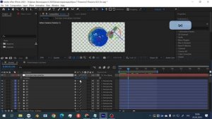 Планета и 3д текст 2.0 №6 Создание 3д объекта и рокеты 2025-02-20 17-56-34
