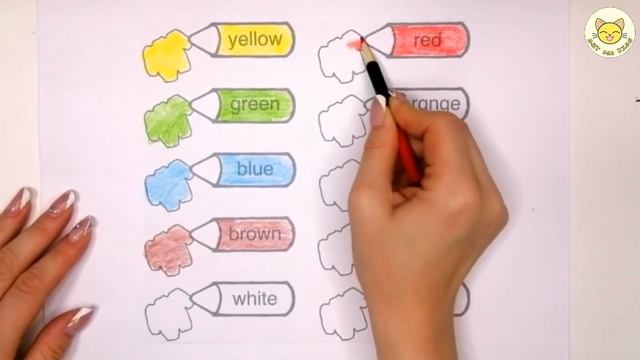 Learning colors for Kids | Red, Orange, Yellow, Green, Blue, Purple, Pink, Brown, Black, White смотреть онлайн