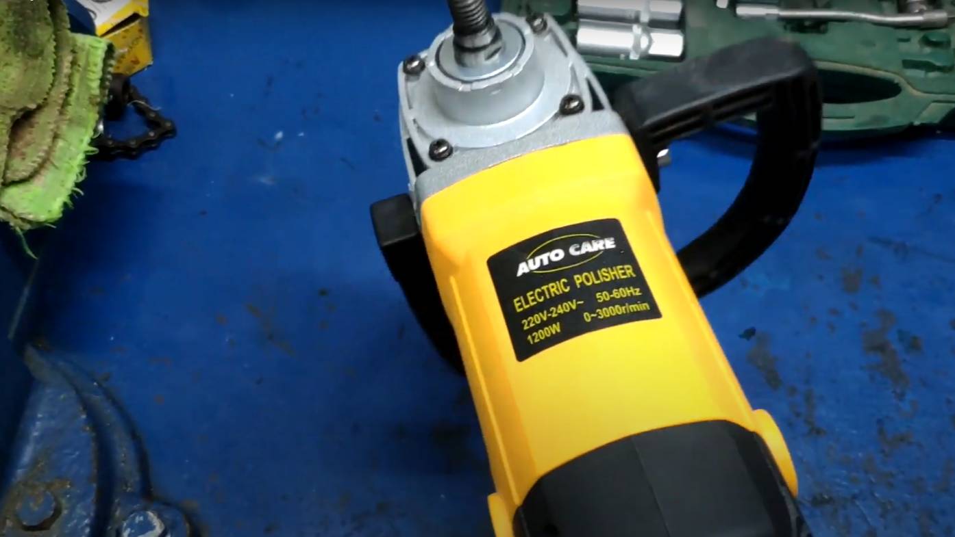 Тест полировальной машинки из китая смотреть онлайн