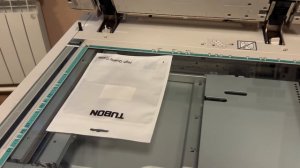 Загрузка бумаги и ксерокопия на Xerox ALC8055