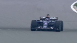 First ever lap in the FW 47 with Carlos Sainz - Silverstone