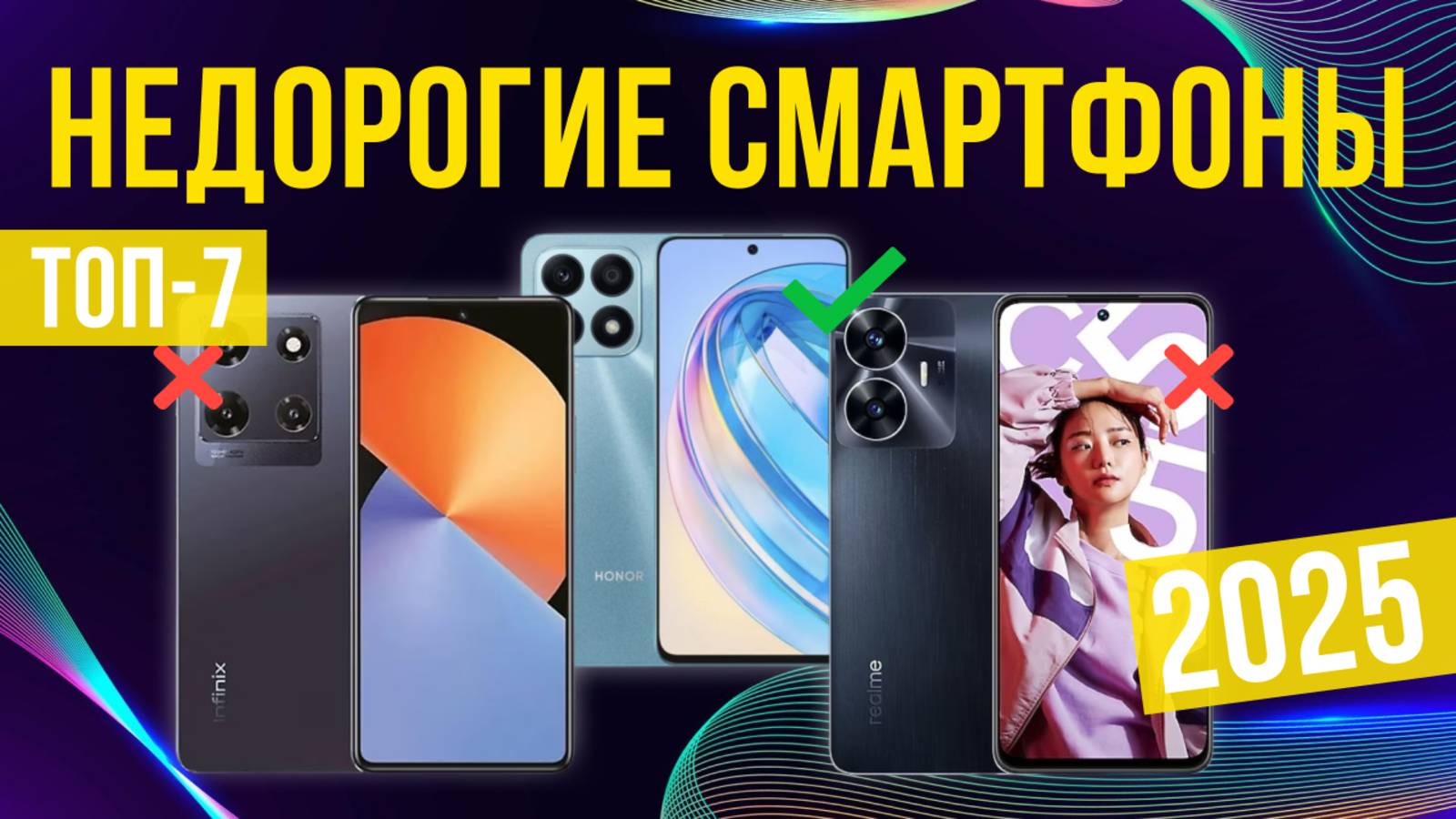 Рейтинг лучших недорогих смартфонов: ТОП-7 моделей для покупки 2025 года смотреть онлайн