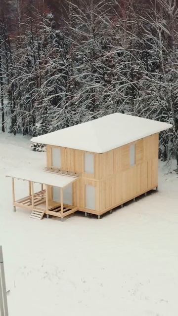 СОВРЕМЕННЫЙ ДОМ⁉️ Как построен