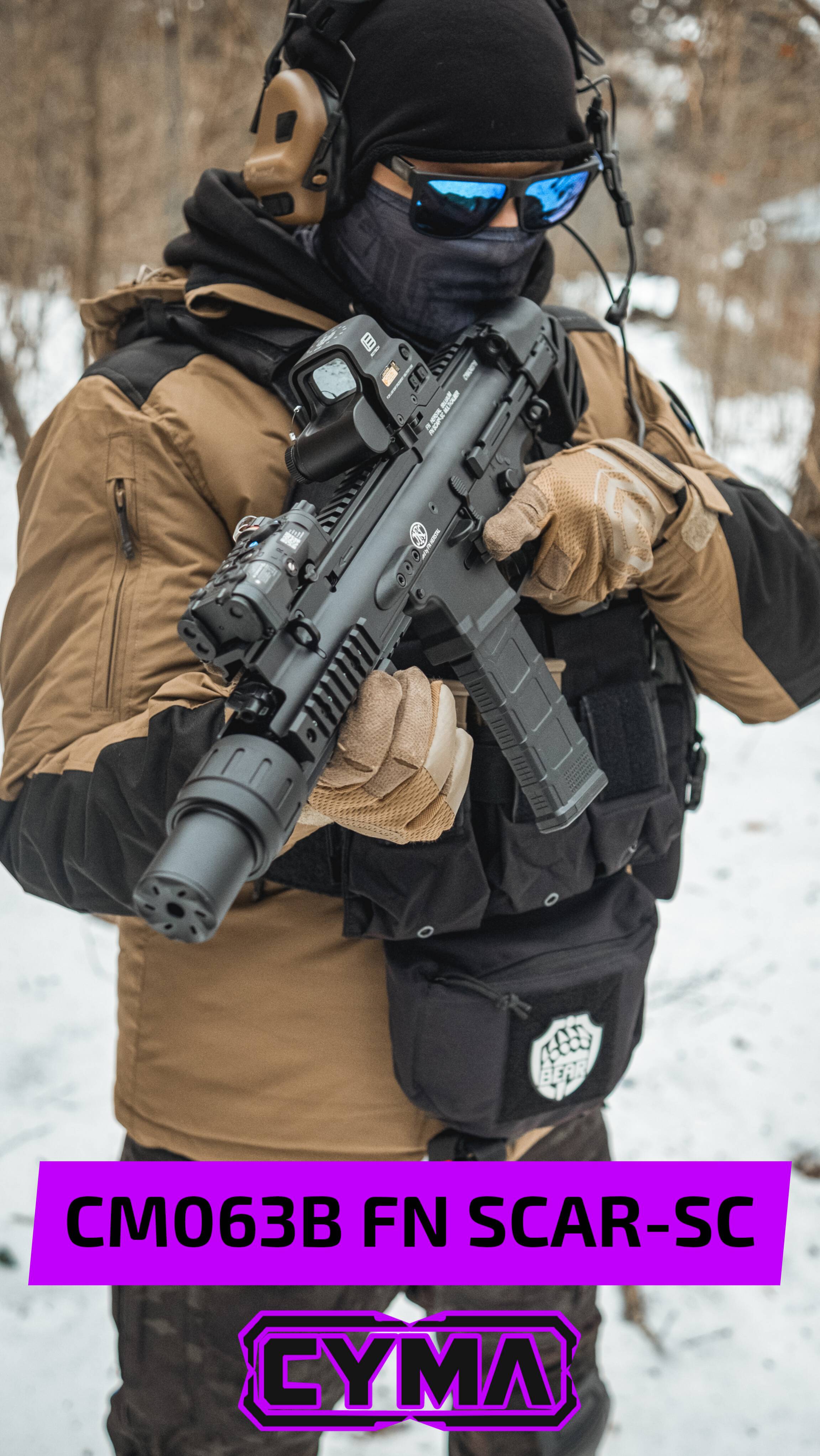 Cyma SCAR-SC CM063B смотреть онлайн