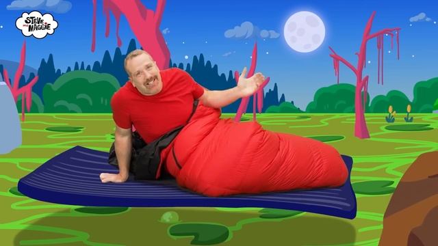 Haunted Forest Monsters for Kids with Steve and Maggie | Forest Animals | Go Away, Scary Goblins! смотреть онлайн