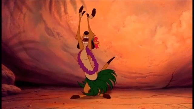 Rey León, Timon y Pumba Baile hula hula (Versión Latina) HD смотреть онлайн