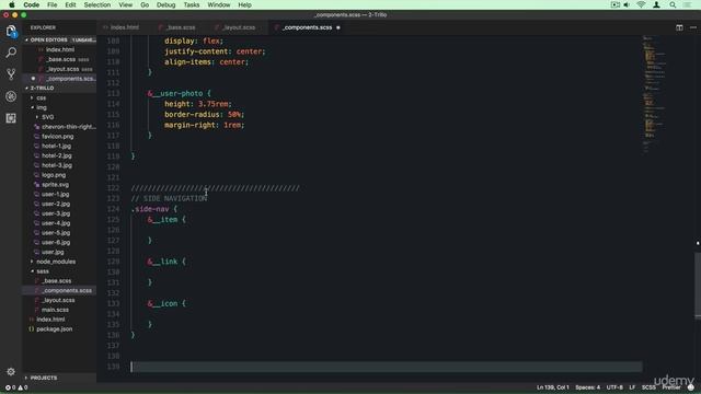 7 - 12. Building the Navigation - Part 1 смотреть онлайн