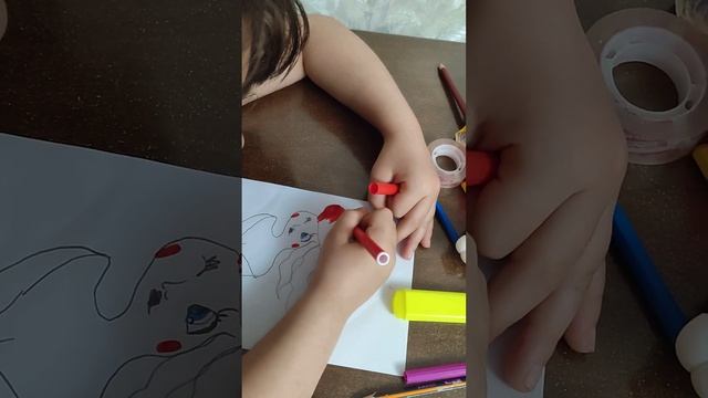 Anahel shows how you can paint Areal immediately ☺️ смотреть онлайн