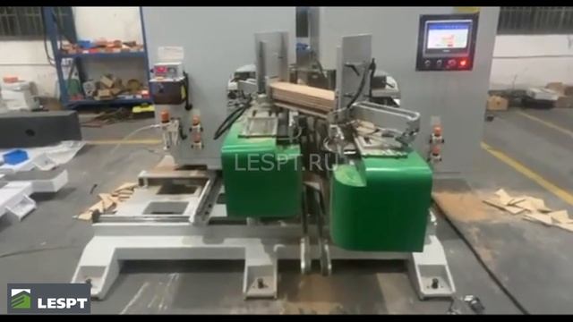 Шипорезный двусторонний станок для паркета