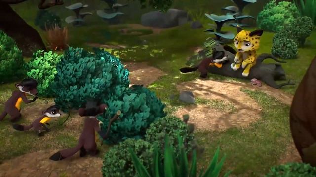 Leo and Tig 🦁 Best episodes 🐯 Funny Family Good Animated Cartoon for Kids смотреть онлайн