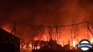 Пожар в  Институте вычислительной техники в Москве