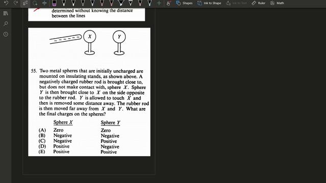 AP Physics C: E&M 1993 Multiple Choice Solutions (with Explanations) смотреть онлайн