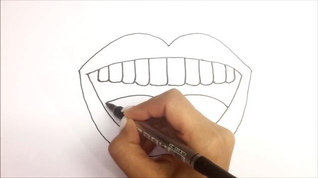 Сурет салу Ауыз | How to draw Mouth | Bolalar uchun Og'iz rasm chizish смотреть онлайн