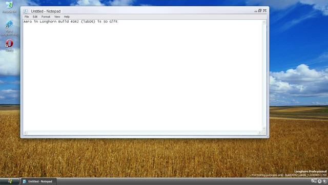 Глючный Windows Aero в Windows Longhorn Build 4042 (lab06) смотреть онлайн