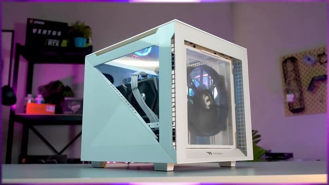 Thermaltake Divider 200 Micro-ATX TG/Air-Flow Case (Black/White) смотреть онлайн