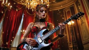 Shadows of Her Grace Gothic Rock Music  AI Music Video