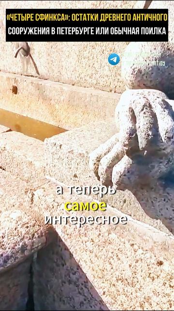 ТАЙНА ФОНТАНА "ЧЕТЫРЕ СФИНКСА" В САНКТ-ПЕТЕРБУРГЕ Остатки древнего античного сооружения или поилка? смотреть онлайн