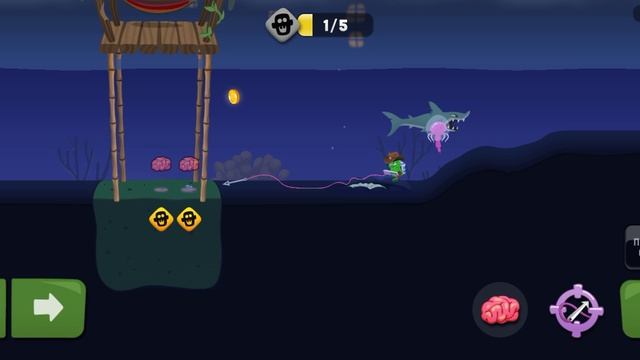 Zombie catchers-Охотник на зомби-lagoon ( клип 4)