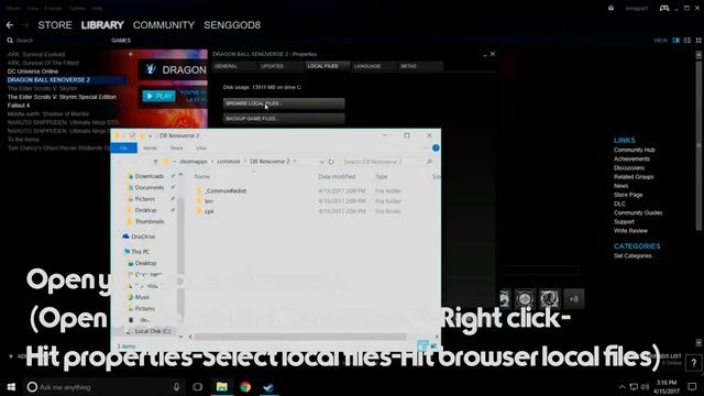 How to install mods in xenoverse 2 pc Windows 10 latest method Dragon Ball Super 2017 смотреть онлайн