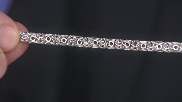 Gemstone Byzantine Tennis Bracelet, Sterling Silver on QVC смотреть онлайн