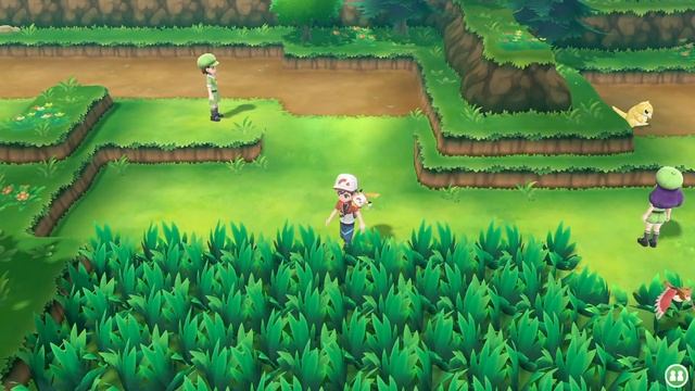 How to find CHARMANDER in Pokemon Let's Go on Route 3! смотреть онлайн