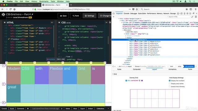 8 - 16. Responsive Layouts with auto-fit and auto-fill смотреть онлайн