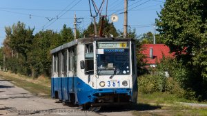 Трамвай Таганрога-последние дни старых вагонов