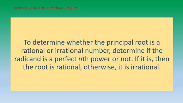 Principal roots, rational, irrational numbers || Grade 7 Math || Sir Mathigo смотреть онлайн