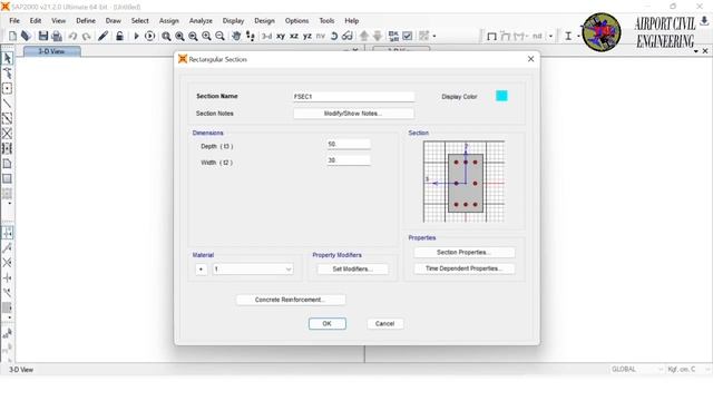 TUTORIAL APLIKASI SAP 2000 PEMBEBANAN MERATA PADA BETON смотреть онлайн