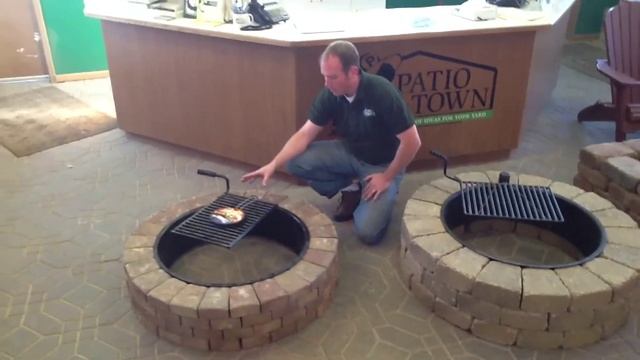 Ledgestone Fire Pit Kit смотреть онлайн