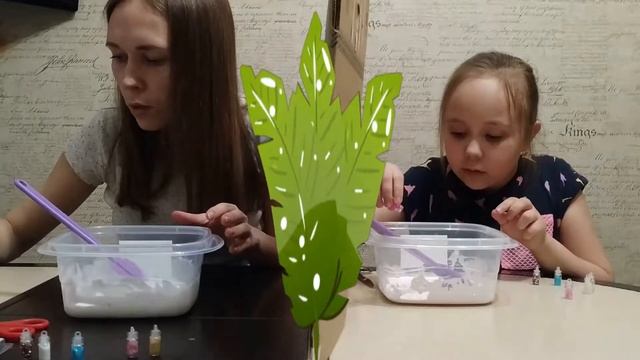 Телепатия слайм челлендж\\ Лизун из случайных ингредиентов \\ Шоу бай Маша смотреть онлайн