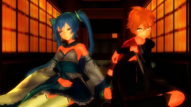 【MIKU & LEN V4x】Rain Dream Tower + MP3 смотреть онлайн